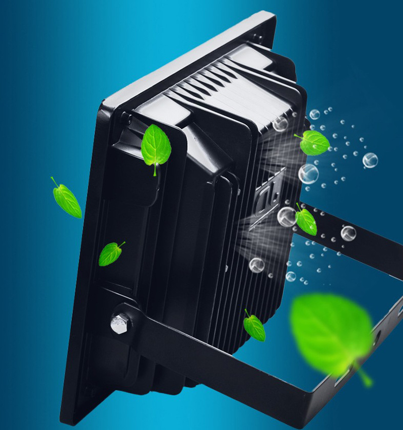 Led Flood Light 100W 200W 300W 400W IP65 Waterproof COB Spotlight Outdoor Floodlights Lamp Led Reflector Ultrathin AC85-265V