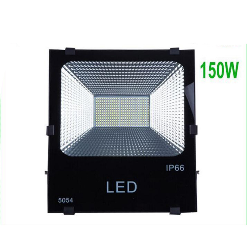 4pcs/lot Led Flood Light Outdoor Floodlight Lamp LED 50W 100W 150W 200W SMD 5054 Led Spotlight Warm/Cold White IP65 Waterproof