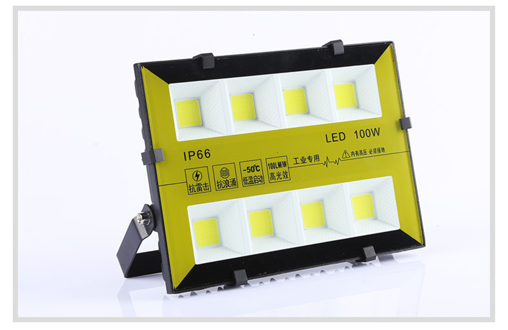 COB LED Floodlight 50W 100W 150W 200W Waterproof Advertising Outdoor Flood Light Garden Spotlight Outdoor Wall Lamp Spotlight