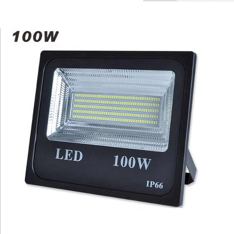 5PC/lot 100W Solar Flood Light Double Color Solar Powered LED Flood Light Spot Light Solar LED Light Outdoor Remote Control