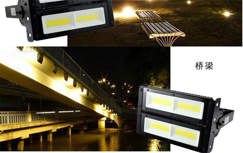 3PCS Led Flood Light 150W 200W 250W AC85-265V Advertising Workshop Warehouse Dock Tunnel Lamp Outdoor Floodlight Jardin