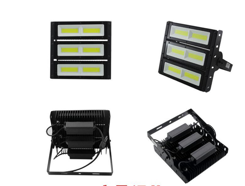 3PCS Led Flood Light 150W 200W 250W AC85-265V Advertising Workshop Warehouse Dock Tunnel Lamp Outdoor Floodlight Jardin