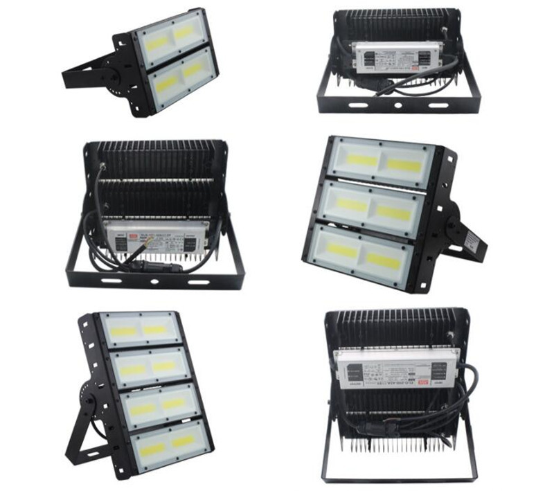 3PCS Led Flood Light 150W 200W 250W AC85-265V Advertising Workshop Warehouse Dock Tunnel Lamp Outdoor Floodlight Jardin