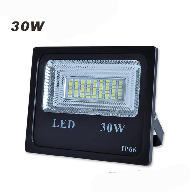 2PCS 30W Solar Flood Light Double Color Solar Power LED Flood Light Garden Path Street Spotlight Waterproof Lamp Remote Control