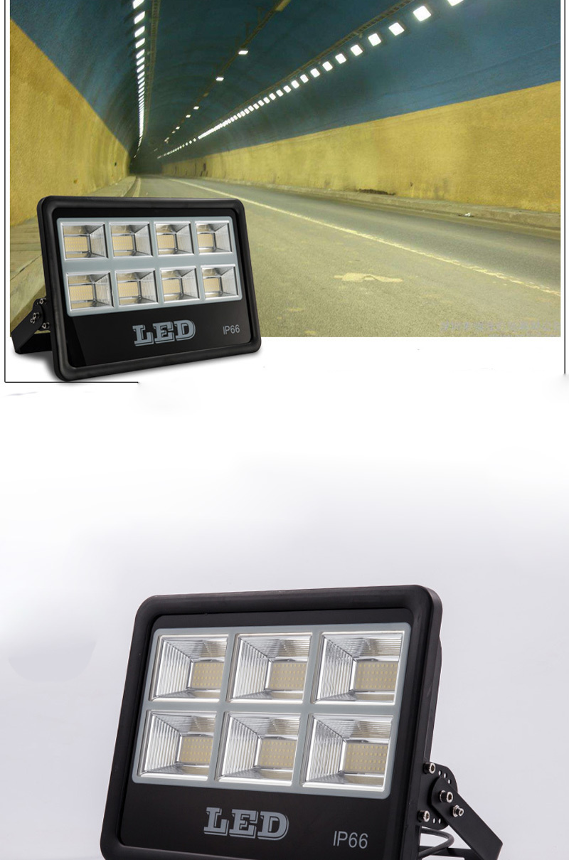 2PCS 50W 100W 150W 200W 300W 400W 500W AC85-265V Waterproof LED Flood Light Spotlight Outdoor Lighting Exterieur COB Floodlight