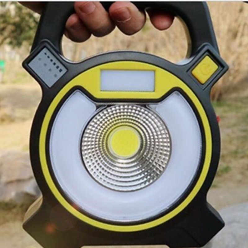 10PCS 15W USB Charging Portable Floodlight COB Rechargeable Work Light Outdoor Portable Searchlight Emergency Light USB Cable