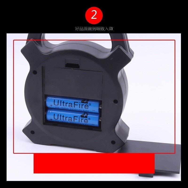 10PCS 15W USB Charging Portable Floodlight COB Rechargeable Work Light Outdoor Portable Searchlight Emergency Light USB Cable
