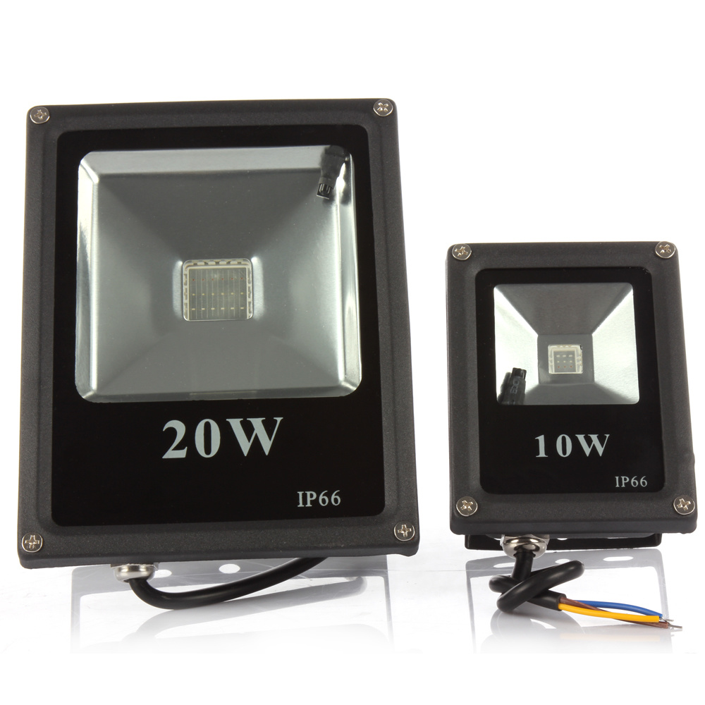 Outdoor Lighting Led Spotlight 10W 20W 30W 50W Rgb Led Floodlight Waterproof Ip65 Reflector Led Streetlight Flood Lamp