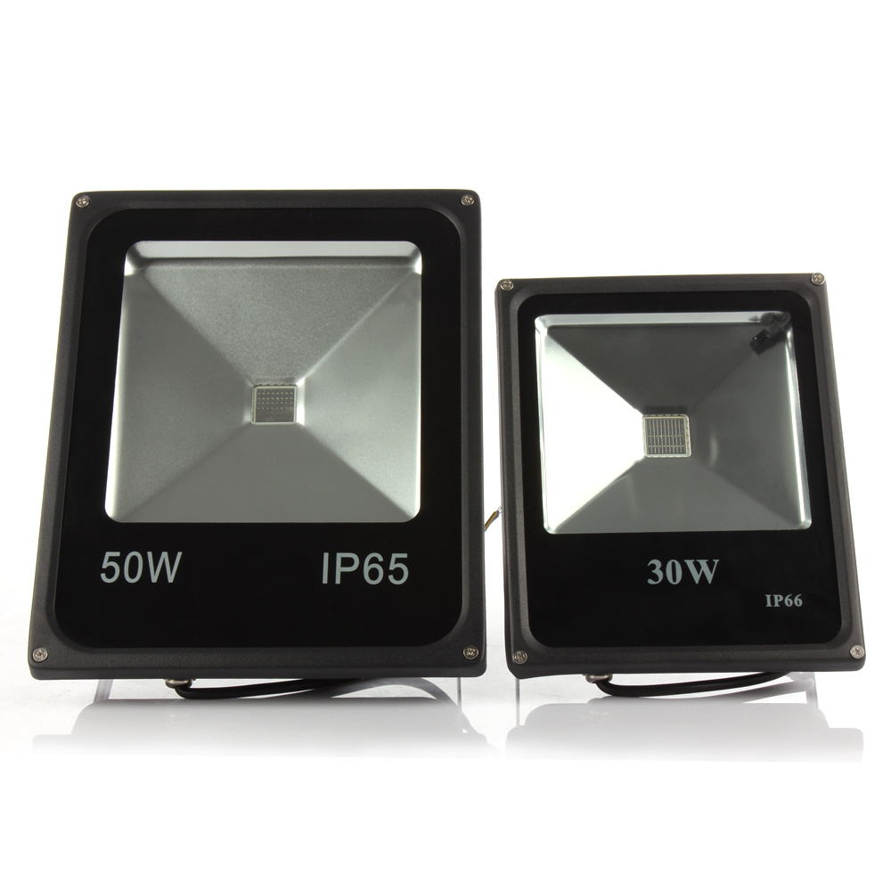 Outdoor Lighting Led Spotlight 10W 20W 30W 50W Rgb Led Floodlight Waterproof Ip65 Reflector Led Streetlight Flood Lamp
