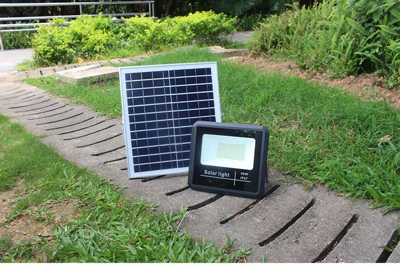 6PCS Solar LED Flood Lamp Spotlight 25W 40W 60W Remote Light Control Floodlight Solar powered Street Lamp Waterproof IP67