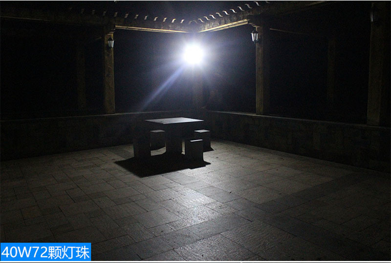 6PCS Solar LED Flood Lamp Spotlight 25W 40W 60W Remote Light Control Floodlight Solar powered Street Lamp Waterproof IP67