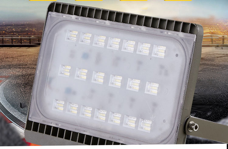 5pc 30W 50W 70W 100W AC220V Foco LED Exterior Flood Street Garden Light Ultra Thin Outdoor Wall Landscape Lighting Lamp