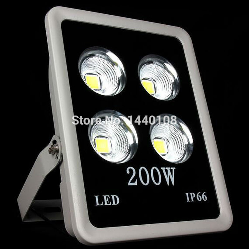 5pcs/lot COB 200W 300W 400W Outdoor Flood Light 500W Security Lighting Waterproof AC85-256V GardenLight Street Floodlights