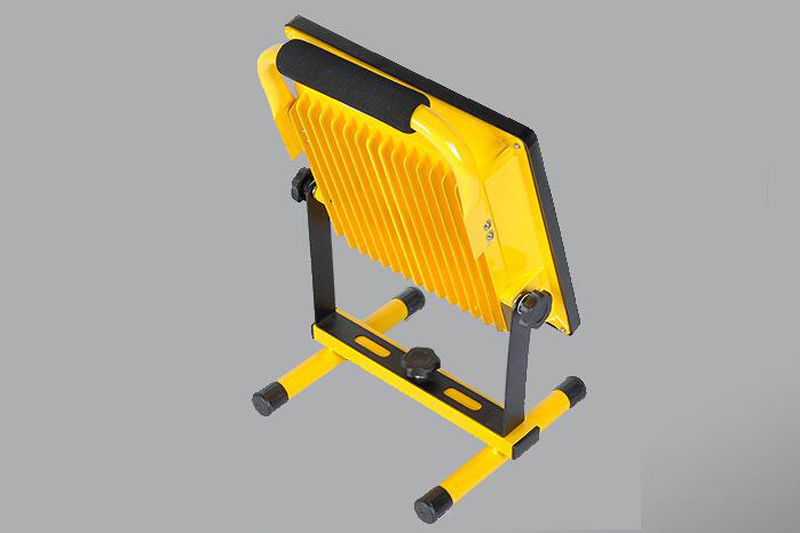 10pcs/lot Ultrathin 10W 20W 30W 50W LED Outdoor Flood Light Rechargeable Aluminum Flood Light Portable LED FloodLight +Charger