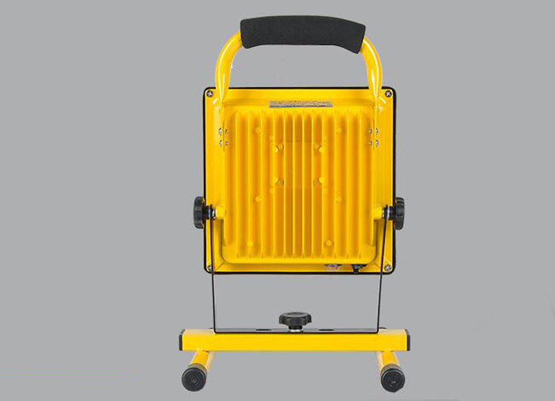 10pcs/lot Ultrathin 10W 20W 30W 50W LED Outdoor Flood Light Rechargeable Aluminum Flood Light Portable LED FloodLight +Charger