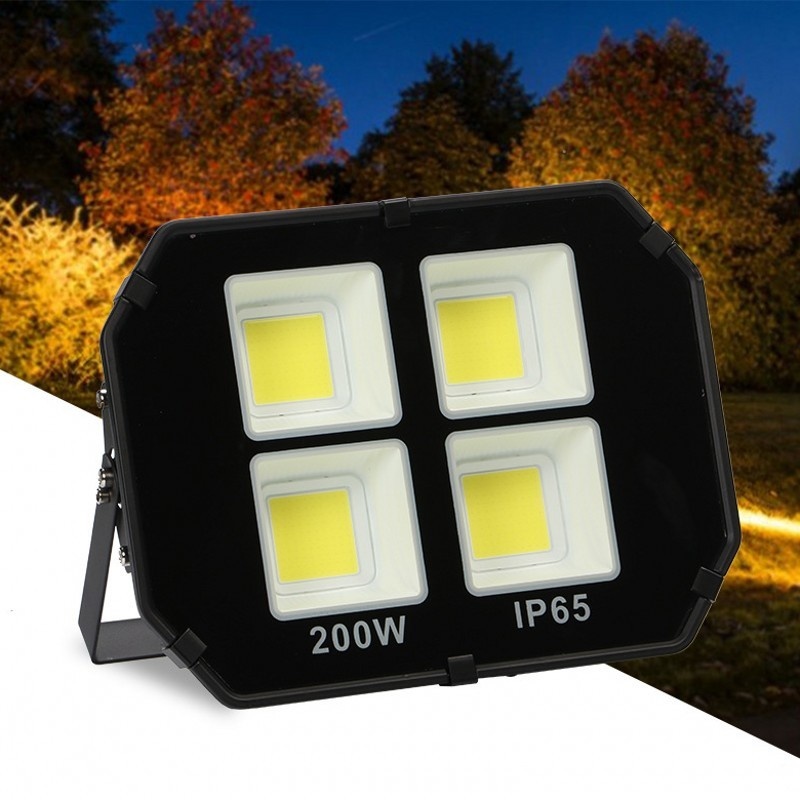2pcs Led Flood Light 50W 100W 200W 300W 400W 500W Floodlight Ip65 Waterproof Led Spotlight Refletor Led Outdoor Lighting Gargden