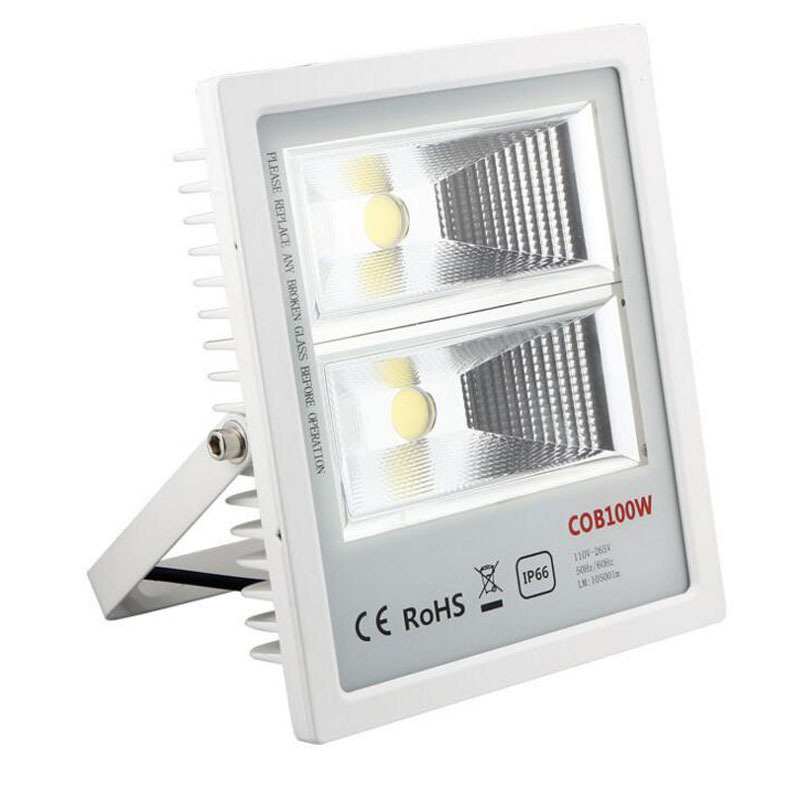 10pcs/lot COB Flood Lamp 30W 50W 100W Warm White Cold White Ac85-265v LED Floodlight Outdoor Lighting Wall Garden Spot Light