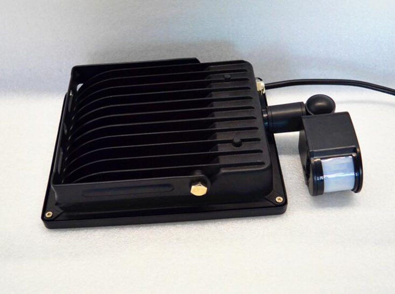 20pcs 10W 20W 30W 50W Refletor Spot Exterieur PIR Infrated Motion Sensor Flood Garden Light LED Waterproof AC 85-265V Floodlight