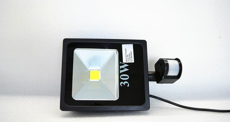 20pcs 10W 20W 30W 50W Refletor Spot Exterieur PIR Infrated Motion Sensor Flood Garden Light LED Waterproof AC 85-265V Floodlight