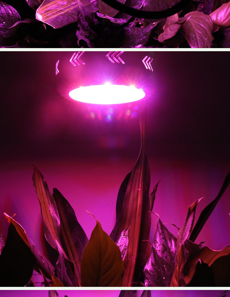 10PCS Full Spectrum LED Grow Light E27 AC85-265V Lampada 45W UV IR 120LEDS Led Growing Lamp For Hydroponics Flowers Plants