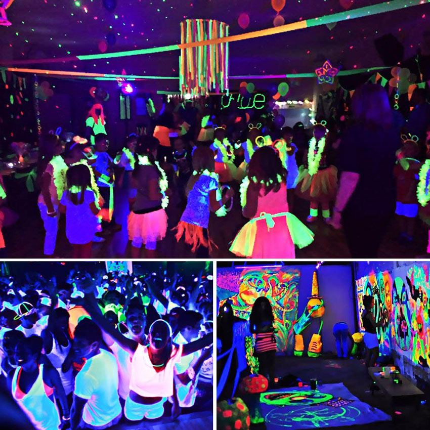 6PCS 6leds 9leds 12leds Disco UV Bar Lights Party Dj Lamp UV Color LED Wall Washer Lights For Christmas Laser Projector Stage