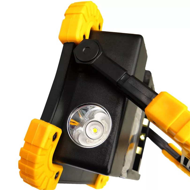 5pcs 20W COB LED Floodlight Rechargeable Work Light Emergency lamp Torch Camping Tent Lantern USB Charging Portable Searchlight