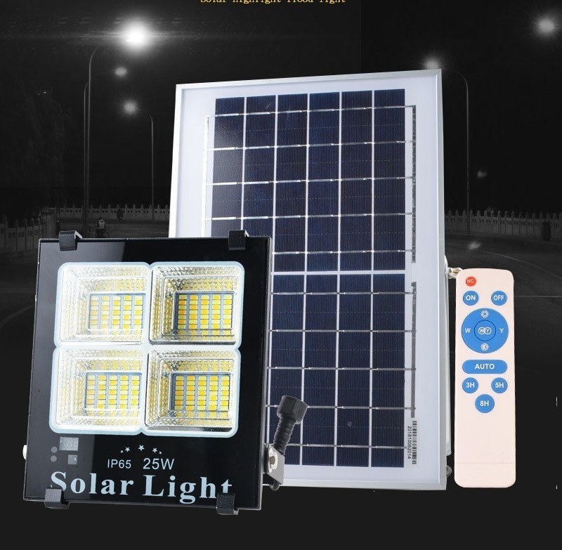 Led Solar Light Flood Light 60W 120W 200W Solar Floodllight Outdoor Waterproof Security Light Sensor with Remote Control
