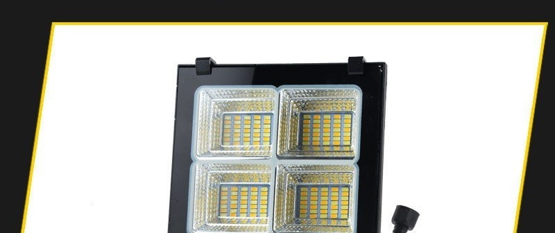 Led Solar Light Flood Light 60W 120W 200W Solar Floodllight Outdoor Waterproof Security Light Sensor with Remote Control