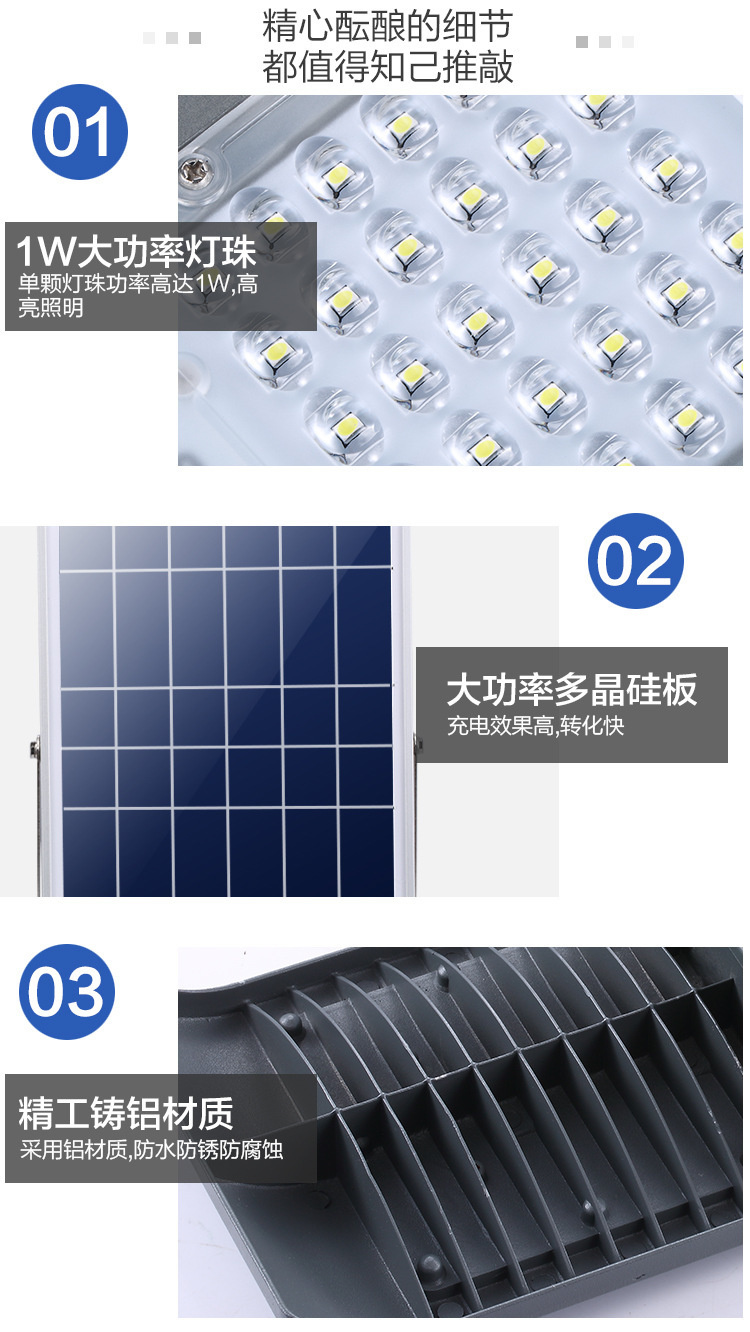 8pc 20W 30W Flood Lighting Wall Lamp Outdoor Garden Light Lampara Solar LED Exterior Outdoor Led Solar Powered Lights Waterproof