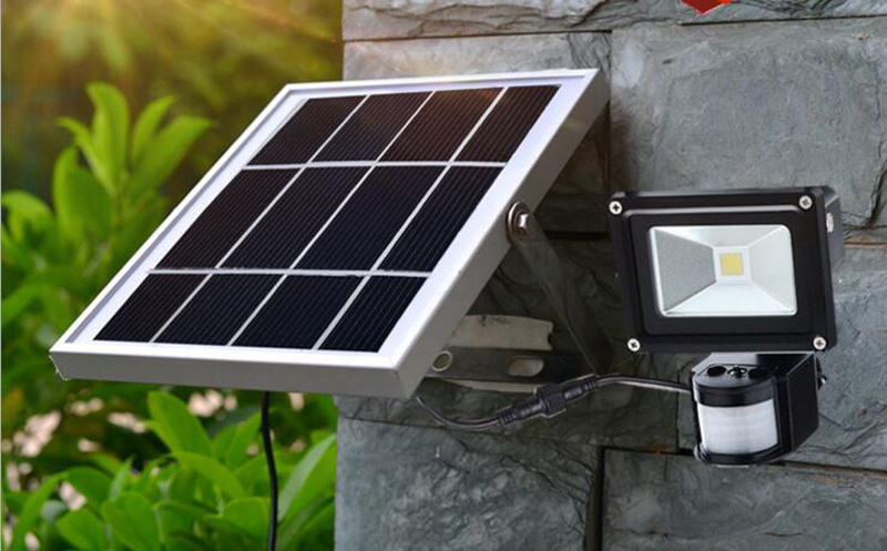 LED Solar Flood Lamp Garden Light PIR Motion Sensor Waterproof IP65 10W 20W 30W 50W Wall Lamps Outdoor Emergency Led Floodlight