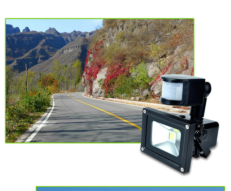 LED Solar Flood Lamp Garden Light PIR Motion Sensor Waterproof IP65 10W 20W 30W 50W Wall Lamps Outdoor Emergency Led Floodlight