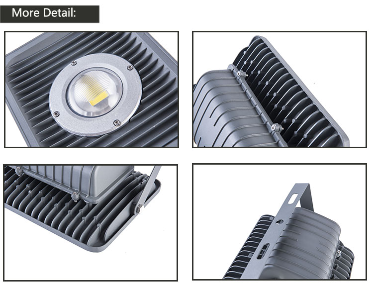 AC85-265V LED FloodLight 10W 30W 50W 70W 100W COB LED Flood Light Waterproof IP65 project lamp Outdoor Lighting white