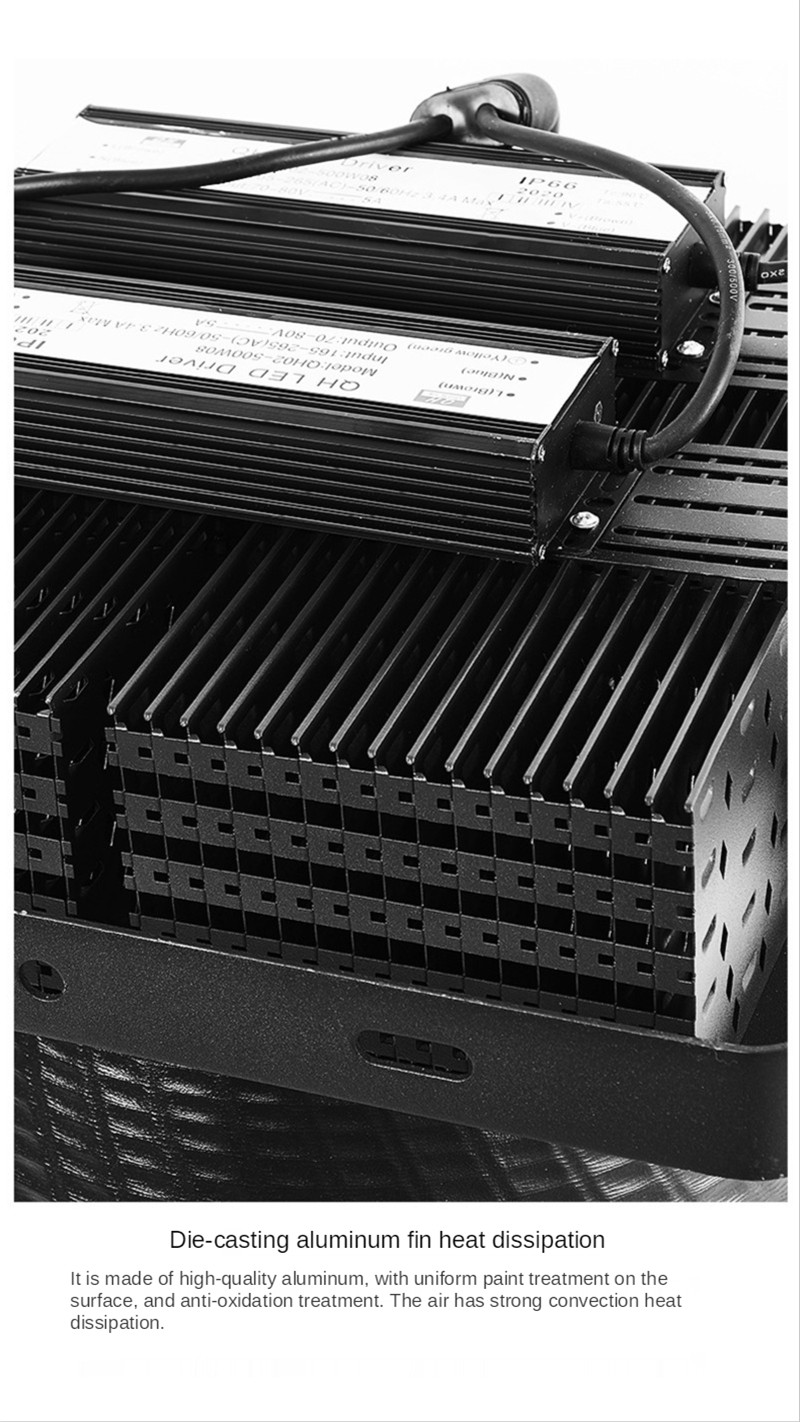 Flood Light Outdoor Site Light Led Tower Chandelier 500W Super Bright 400W Ip66 Waterproof Spotlight Floodlig Outdoor Lighting