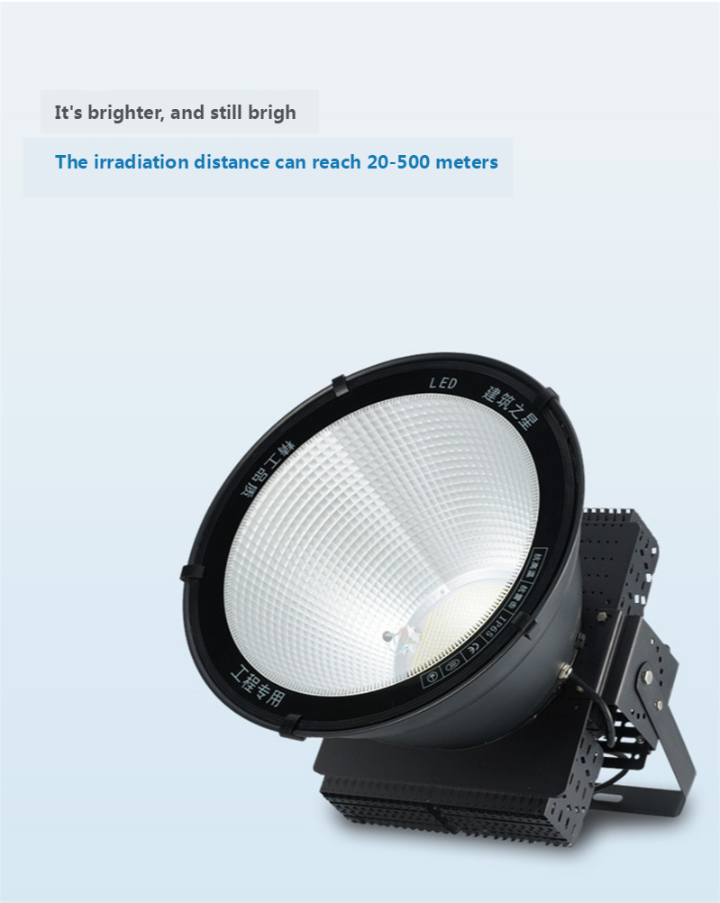 COB Led Waterproof Led Floodlight Garden Square Spotlight High Power 500W 1000W 1500W 2000W Led Schijnwerper Outdoor Lighting