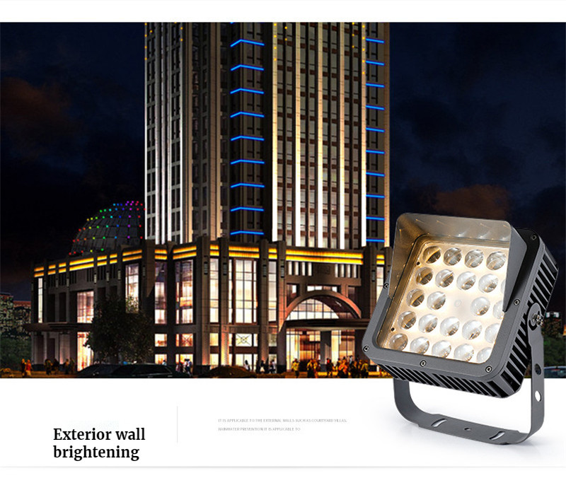 Beam Lamp IP65 Waterproof Spotlight Landscape Lamp Landscape Lighting Exterior Wall Washer Aluminum Hotel Lighting Flood Light