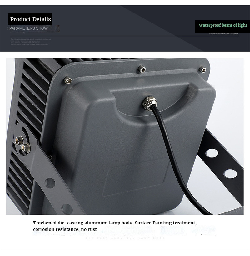 Beam Lamp IP65 Waterproof Spotlight Landscape Lamp Landscape Lighting Exterior Wall Washer Aluminum Hotel Lighting Flood Light