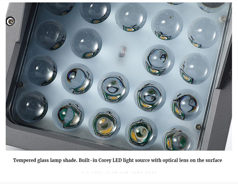 Beam Lamp IP65 Waterproof Spotlight Landscape Lamp Landscape Lighting Exterior Wall Washer Aluminum Hotel Lighting Flood Light