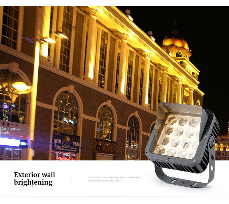 Beam Lamp IP65 Waterproof Spotlight Landscape Lamp Landscape Lighting Exterior Wall Washer Aluminum Hotel Lighting Flood Light