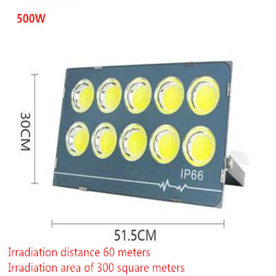 LED Flood Light Super Bright LED Security Lights IP66 Waterproof Ultra-Thin Work Light Fixture Landscape Spotlight 300W 500W