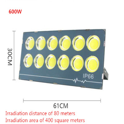 LED Flood Light Super Bright LED Security Lights IP66 Waterproof Ultra-Thin Work Light Fixture Landscape Spotlight 300W 500W