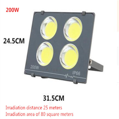 LED Flood Light Super Bright LED Security Lights IP66 Waterproof Ultra-Thin Work Light Fixture Landscape Spotlight 300W 500W