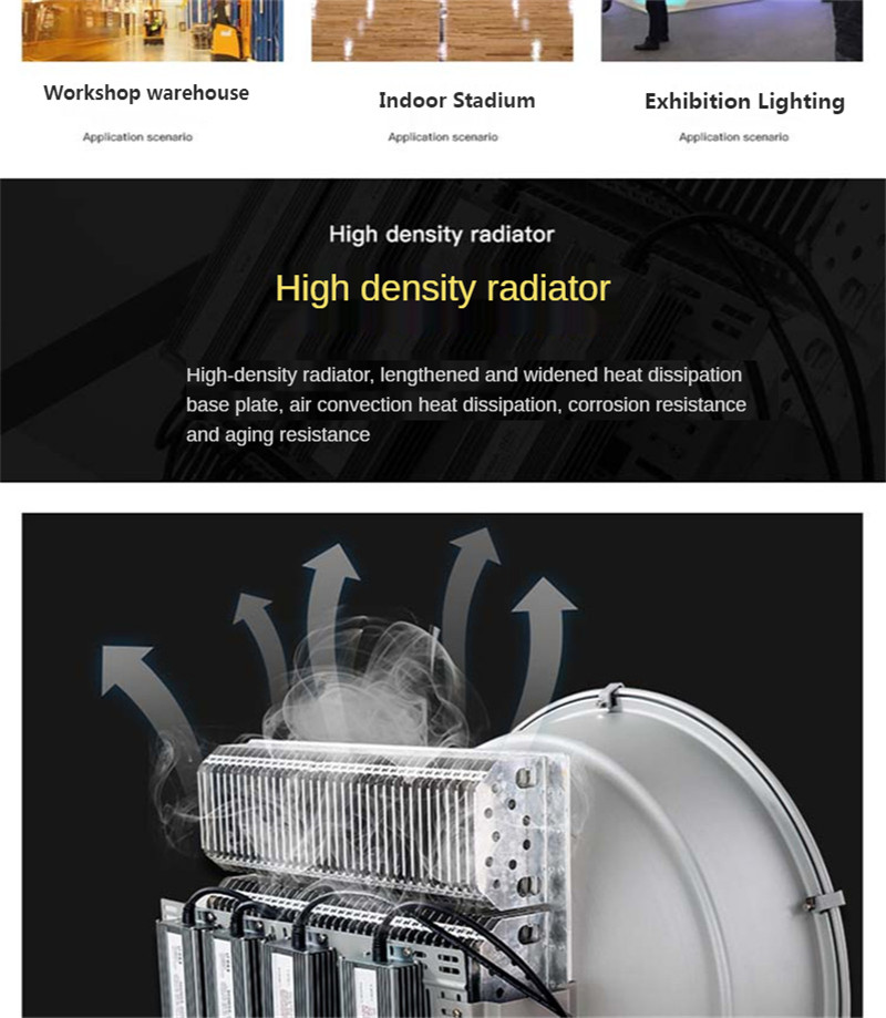 Stadium Lights Industrial Led Outdoor Wall Light Waterproof Street Lamp Floodlight LED Stadium Light 800W1000W Flood Lights