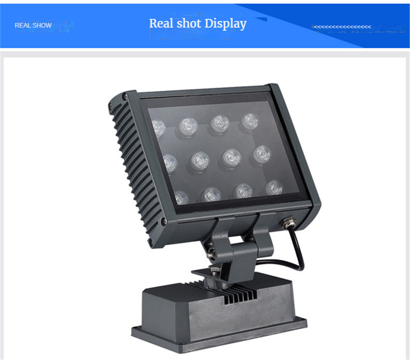 Outdoor Lighting Rgb Flood Light Refletor Led Wall Spotlights Colorful Garden Lawn Tree Lights Waterproof Lamps Gazebo Aluminum