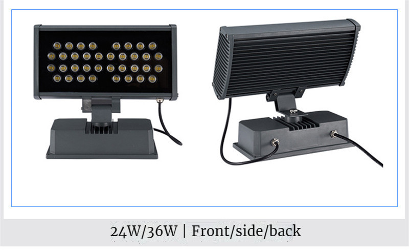 Outdoor Lighting Rgb Flood Light Refletor Led Wall Spotlights Colorful Garden Lawn Tree Lights Waterproof Lamps Gazebo Aluminum