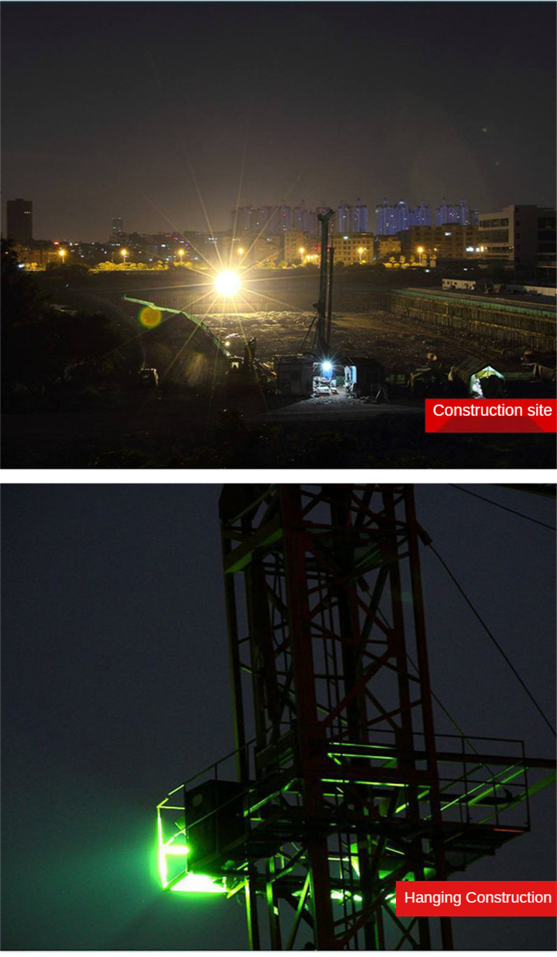 LED Modern Waterproof Outdoor Refletor Led Ip66 Garden Industial Outdoor Wall Lights Construction Site Lights 300W 400W 600W