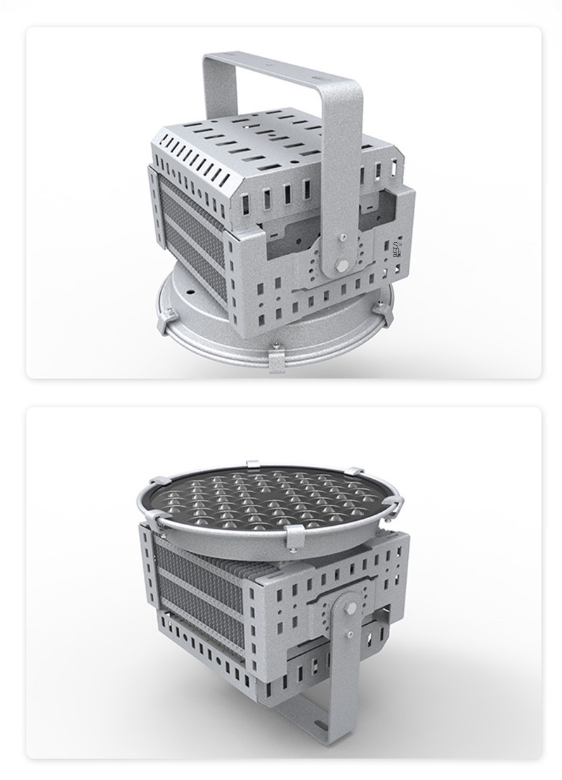 High Altitude Strong Light LED Lamp Floodlight Colorful Street Lights Led Outdoor Pathway Parking Lot Backyard Bright Light Pole