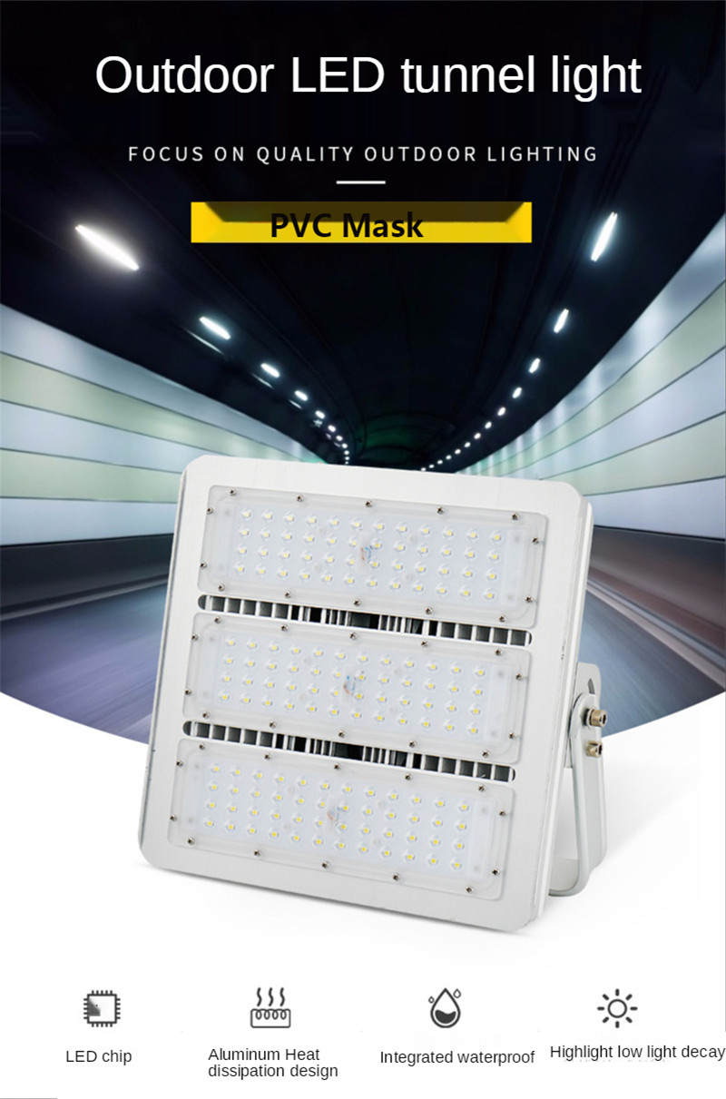 Led Flood Lights Garden Floodlight Street Lamp Led Spotlight Outdoor Lighting Waterproof Stadium Lights PVC 100W 150W 200W