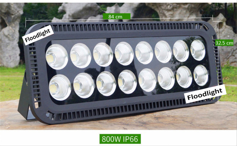 Garden Flood Light Outdoor Reflector Led Focos Led Floodlight Ip66 Waterproof Led Lamp Wall Lamp Street Lamp 500W 600W 800W