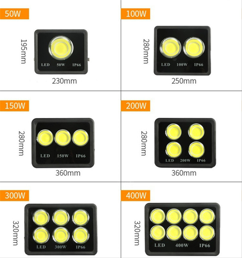 Outdoor Wall Lighting Modern Led Flood Light Garden Outdoor Lighting Floodlight Led P66 Waterproof Commercial Lighting Lamps