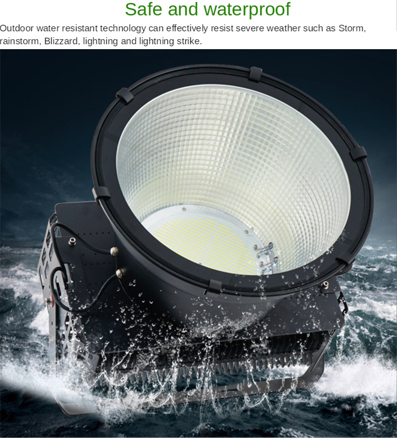 Led Outdoor Wall Light Waterproof LED Building Lighting Tower Crane Lamp Outdoor Lighting Waterproof Led Lamp 300W 400W 500W
